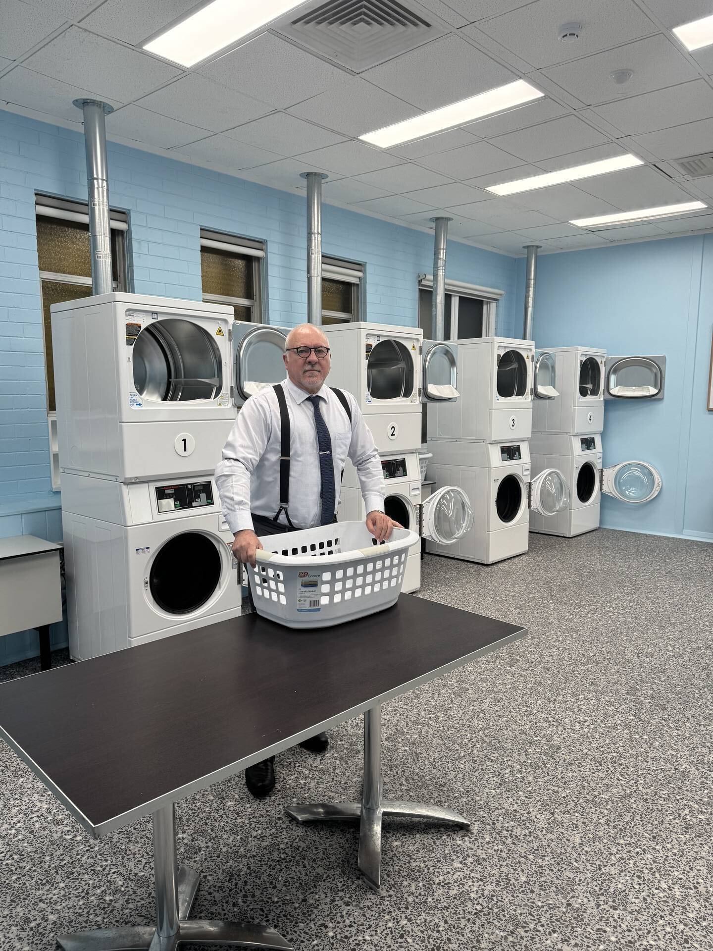Oakdene Laundrette in use